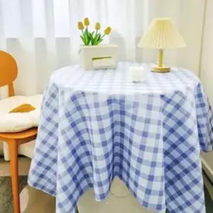 식탁보블루 테이블보 클래식 테이블보 테이블커버 사각테이블보 사각식탁보