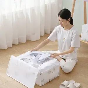 친절한탄씨 TBZ PEVA 의류 정리 상자 G 의류정리함 옷수납함 의류보관함 수납정리함 옷수납정리함