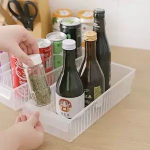 냉장고정리 소스통 식재료 신선보관트레이 WIDE F50 냉장고트레이 맥주캔홀더 음료수홀더