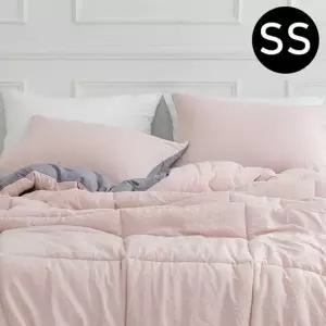 워싱 차렵이불 베개커버세트 슈퍼싱글 SS 핑크 슈퍼싱글이불베개세트