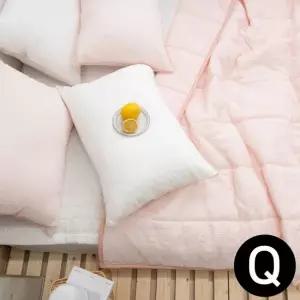 여름 간절기 이불 패드퀸 Q 핑크 패드 화이트 퀸이불패드세트 퀸이불패드셋트 퀸이불세트