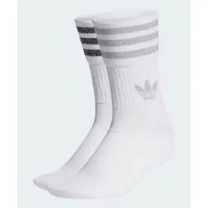 아디다스 adidas 미드컷 글리터 크루 삭스 2 Pairs HC9561 238398