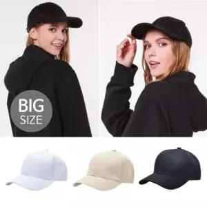 빅사이즈모자 야구모자 깔끔한 베이직 캡모자 볼캡