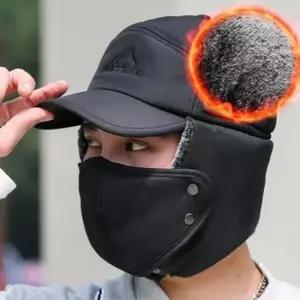 모자 귀달이모자 스키 남성 캠핑 방한모 겨울 귀마개