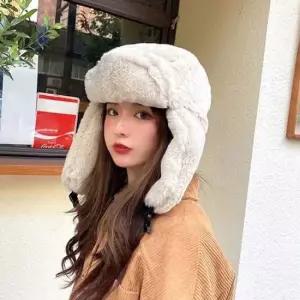 퍼 털 귀달이모자 방한 모자 군밤모자 겨울 남여공용