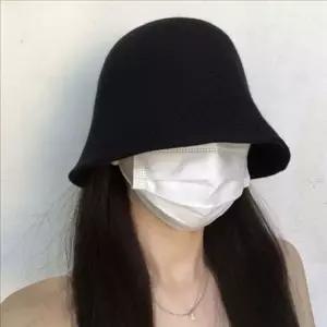데일리 여성 벙거지 모자 와이어 여성 버킷 햇 사계절 니트