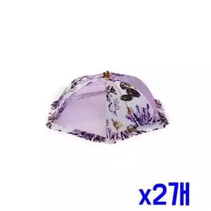 친절한탄씨 TBZ 원터치 위생 메쉬 밥상보 70cm) 퍼플) x2개 음식덮개 음식보관덮개 음식보관 상보자기