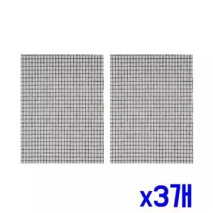 친절한탄씨 TBZ 격자무늬 방수 식탁보2p세트 152x137cm) 화이트) x3개 다용도식탁보 야외식탁보