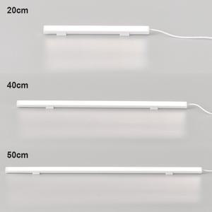 지도된 빛 관 읽기 램프 Usb 플러그 자기 지구 흡입 침대 옆 소형 밤 20cm/40cm/50cm Dimmable 3colors 학
