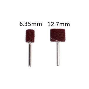 샌딩 드럼 키트 밴드 1/2 1/4 인치 샌드 맨드릴 80/120/180Grit Dremel 네일 드릴에 적합 로타리 연마 도