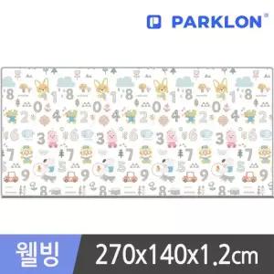 파크론 뽀로로 숫자놀이 웰빙 놀이방매트 270x140x1.2cm