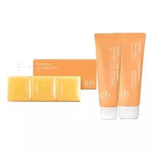 암웨이 gh 너리쉬 컴플렉션 바 3개입 + 핸드크림 75ml + 풋크림 100ml