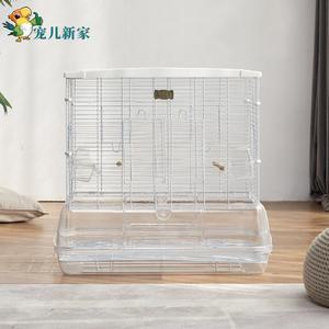 겨울 새장 천 조류 커버 방한용품 단열 보온 지퍼 30x22x38 애완동물집