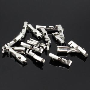 10 대 2.8mm 3핀 자동차 전기 전선 커넥터 수 암 케이블 단자 플러그 키트 바이크 오토바이
