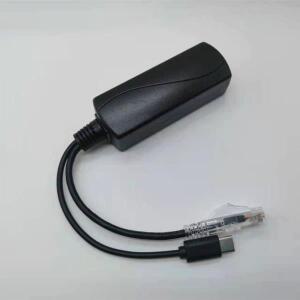 기가비트 PoE 분배기 1000m 48V ~ 5V 2.4 A TYPE-C/DC5521/마이크로USB 전원 플러그 넓게 응용