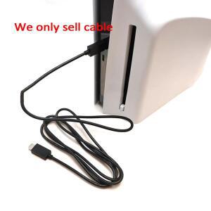 PS5 호환 용 1.5m 데이터 케이블 슬림  게임 컨트롤러 TYPE-C 충전 USB