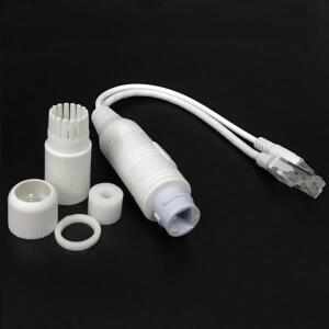IEEE802.3af 방수 PoE 스플리터 케이블 15.4W POE 어댑터 액티브 전원 어댑터 모듈 12V 분리기 48V