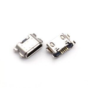 100pcs 마이크로USB 도크 충전 커넥터 LG 호환 K22 K12 플러스 K40 Q60 LMK200 Redmi 9A 9C A01 A03 코어