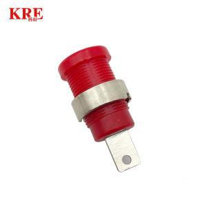40pcs 절연 안전 32A 4mm 바나나 소켓 단자 5 색 암커넥터 패널 마운트 바인딩 포스트 전선 커넥터