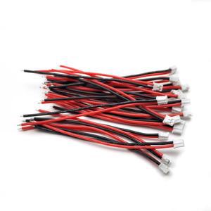 JST-PH 2.0 2P 마이크로 전기 수형 커넥터 플러그22awg 10cm 실리콘 와이어 포함