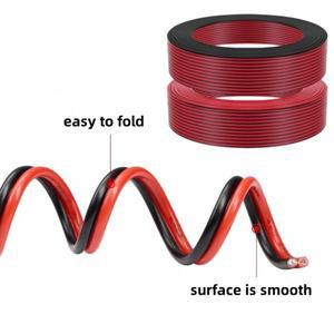 5/10/20/30m 2pin 22 AWG UL2468 2x0.5mm 연장 케이블 사용 12v 24v LED 스트립 테이프 문자열 연결 전선