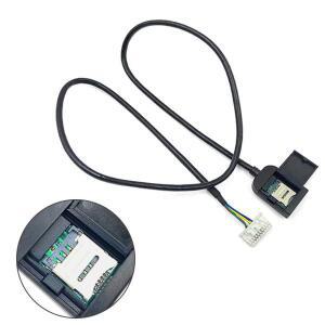 안드로이드 호환 라디오 멀티미디어 GPS 4G 케이블 연결 자동차 액세서리 유심 슬롯 어댑터 핸드폰 대형 스