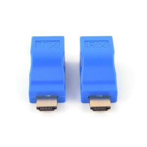 HDTV 익스텐더 1080P RJ45 포트 LAN 네트워크 HD 연장 30m CAT5e/6 UTP 이더넷 케이블 모니터용