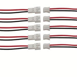 5쌍 마이크로 JST PH 2.0 2PIN 수 암커넥터 커넥터전선 포함 80mm