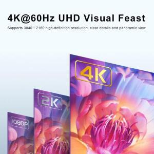 미니 HDMI 케이블 라즈베리 파이 제로 그래픽 비디오 카드 카메라 캠코더용 2.0 4K 60Hz