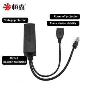 IP 카메라 전원 어댑터 모듈 이더넷 100M DC48V  5V USB 암형 A 포트 POE 스플리터 절연  802.3af/at