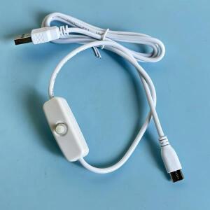 USB-USB C 스위치 케이블  USB 수-암 연장 케이블켜기 끄기 포함