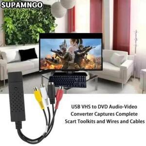 USB 2.0 Video Audio Converter Capture Card Easy Cap TV DVD VHS Adapter DVR