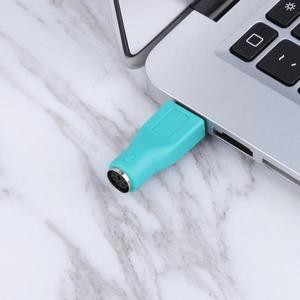 USB-PS2 마우스 키보드 변환기 U-포트-라운드 포트 PS/2 수-USB 암 어댑터 컴퓨터 연결 액세서리