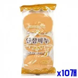 인삼향 가득 인삼세안비누 3P세트 x10개-WFO52WE