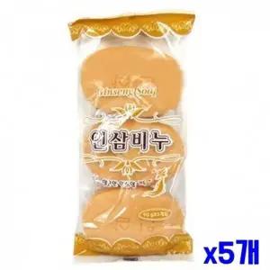 인삼향 가득 인삼세안비누 3P세트 x5개-WFO52WH