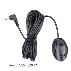 3.5mm 차량용 외장 마이크 블루투스 호환 대시보드  선 바이저 스테레오 라디오 GPS 어댑터