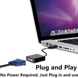 DisplayPort-DVI 케이블 어댑터 디스플레이 포트 DP-DVI 변환기 HD 1080p 수-암 PC PC 노트북 HDTV 모니터