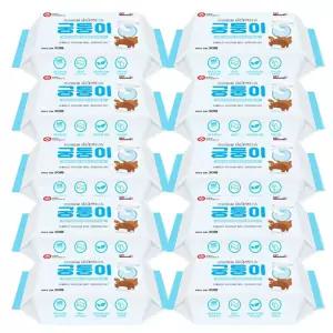 강아지 부드러운 비데 물티슈 엉덩이 30매입 10P 위생