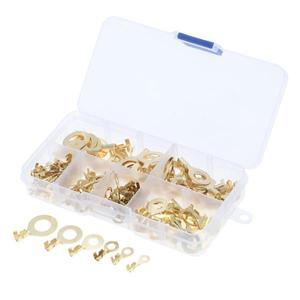 150pcs 박스형 단자 블록 전선 커넥터 M3/M4/M5/M6/M8/M10 O 형 접지 러그