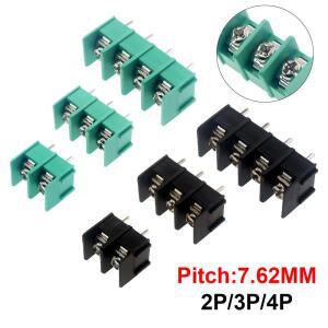 10pcs 300V/20A 7.62mm KF7.62 - 2P 3P 4P 나사 고정 단자 블록 커넥터 피치