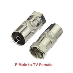ftV IEC PAL DVB-T로 변환 수커넥터 암커넥터 직선형 RF 어댑터 커넥터 동축 케이블 단자