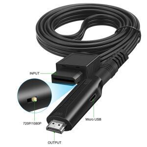 Wii 호환-HDMI 호환 변환기 케이블 HDTV 모니터 디스플레이 어댑터 HD 720P/1080P