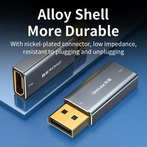 4K DisplayPort-HDMI 어댑터 DP 수-암 HDMI 변환기 그래픽 카드 PC PC 노트북-HD TV 모니터 프로젝터