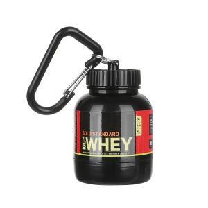 100/200ml 휴대용 단백질 분말 보충 용기 경량 누출 방지 보관 병