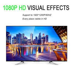 풀HD 1080P HDMI 남성 VGA 여성 어댑터 3.5mm 잭 오디오 케이블 변환기 PC PC 노트북 TV 상자 컴퓨터 디스