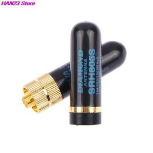 미니 SMA-M 듀얼 밴드 안테나 UHF  VHF SRH805S 워키토키 라디오 액세서리 4.5cm 1개