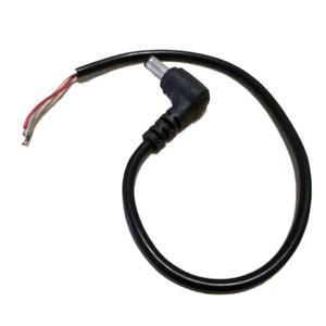 90도 DC 5.5x2.5mm 수 어댑터 전원 확장 커넥터 12V 블랙