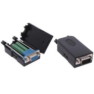 D-SUB DB15 VGA 수 3열 15핀 플러그 브레이크아웃 단자 커넥터
