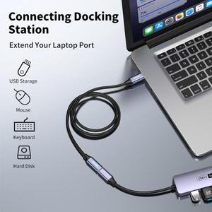 USB C 연장 케이블 연결 해제 20Gbps 3.2 Gen 2 PD 100W MacBook 호환 용 Thunderbolt 3 충전 호환 Samsung