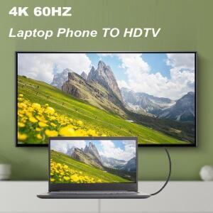 1M/1.5m/2m/3M/5m/10M 나일론 브레이드 HD 4K@60HZ V2.0 1080P 호환 마이크로/미니-HDMI 확장 수 케이블태